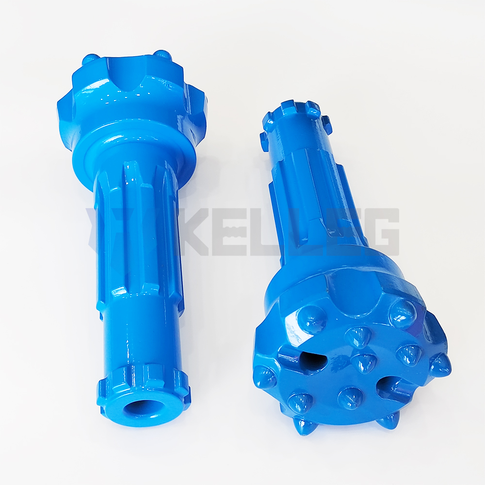 High Air Pressure Carbide Mining Drill Rock Drilling Bits DTH Hammer Bit For Blasting And Mining Dth Hammers