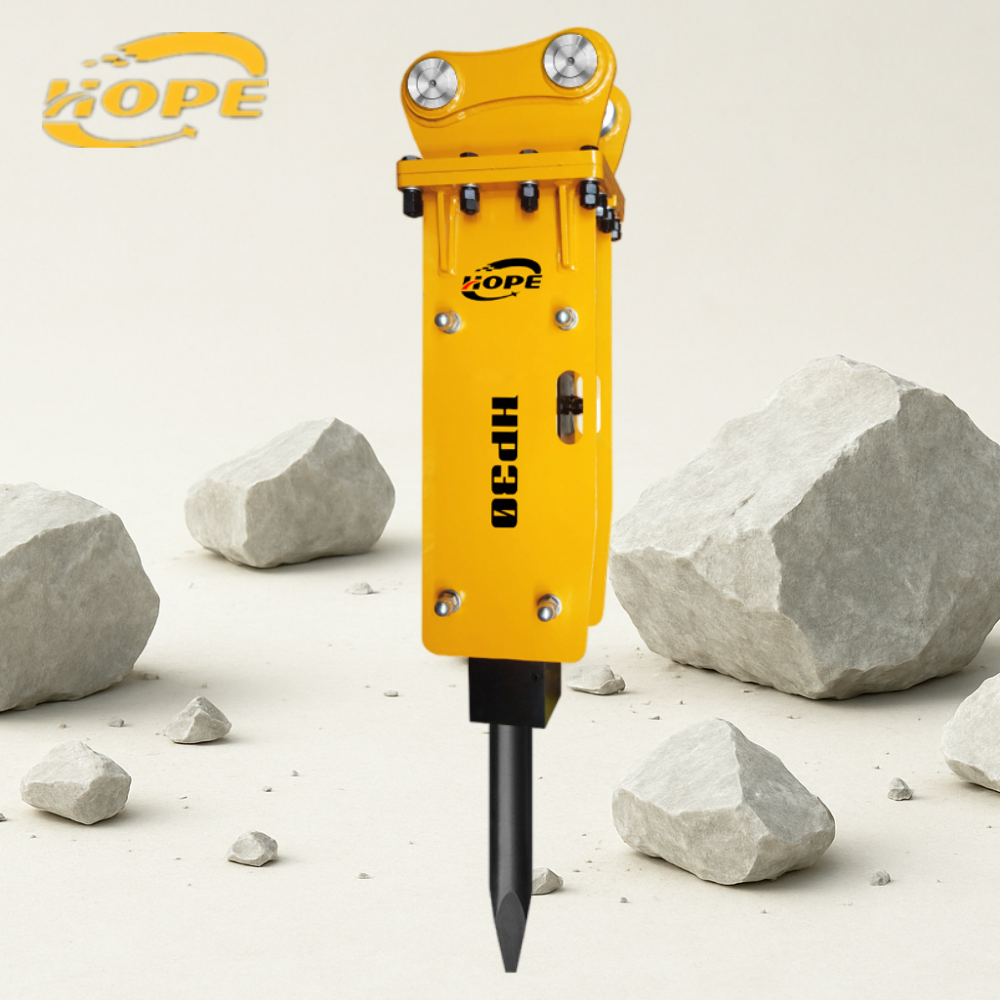 HOPE Factory Drilling Machines Excavator Hydraulic Breaker Hammer Rock Breaker Hammer For Tractor Excavator