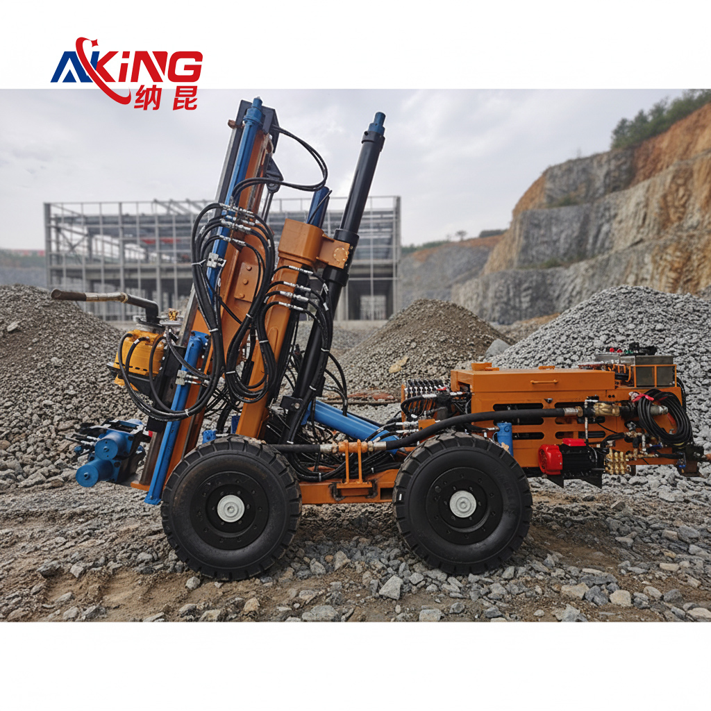 High Quality Best Price High Power Mining Down Hole DTH Drill Rig For Mining Tunnels And Water Conservancy Drilling