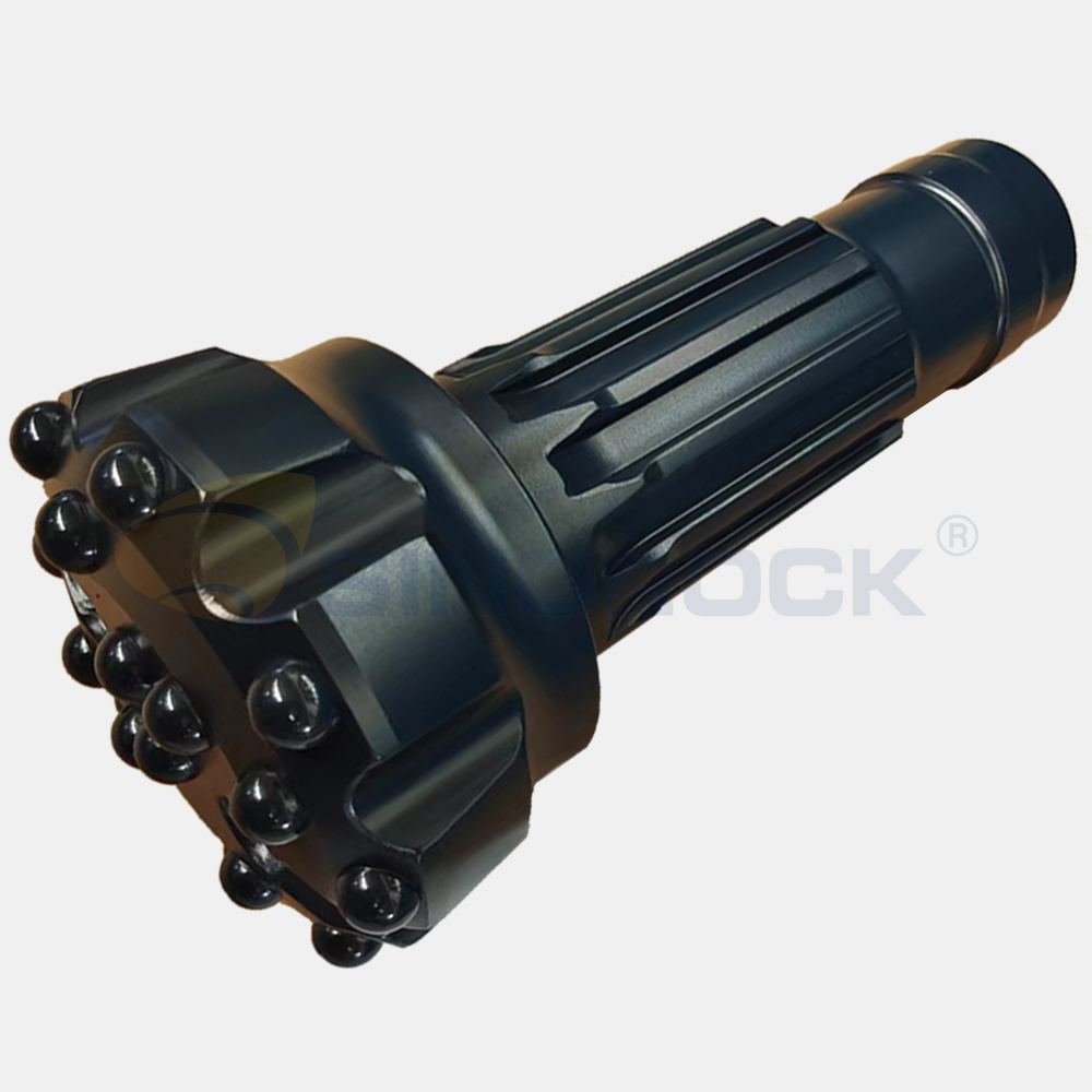 Convex Face DTH Hammer Rock Drill Bits High Air Pressure Button Bit Forging Ore Mining Steel and Carbide Carbon Steel Material