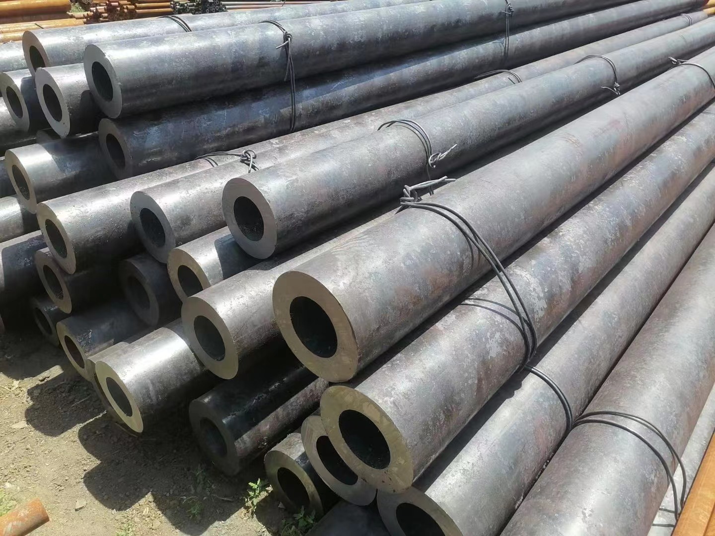 Stack of pipes