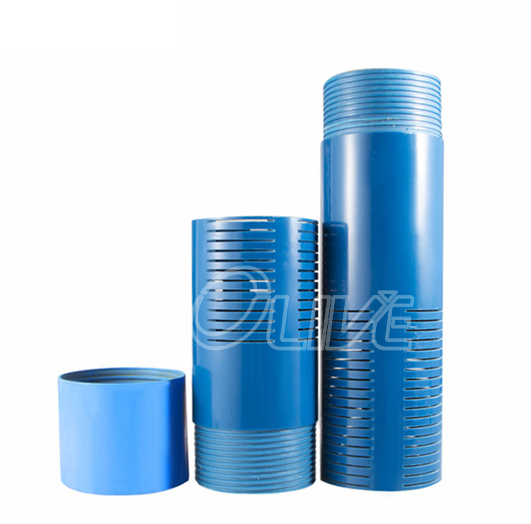 63mm 140mm Diameter Water Well Screen Casing UPVC Deep Well Drilling Threaded SCH40 5 Inch Casing Pipe