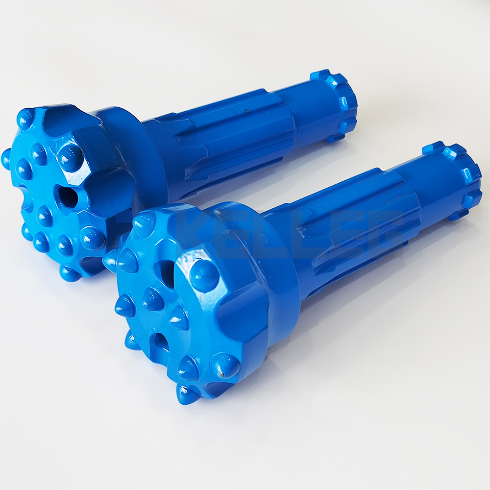 High Air Pressure Carbide Mining Drill Rock Drilling Bits DTH Hammer Bit For Blasting And Mining Dth Hammers