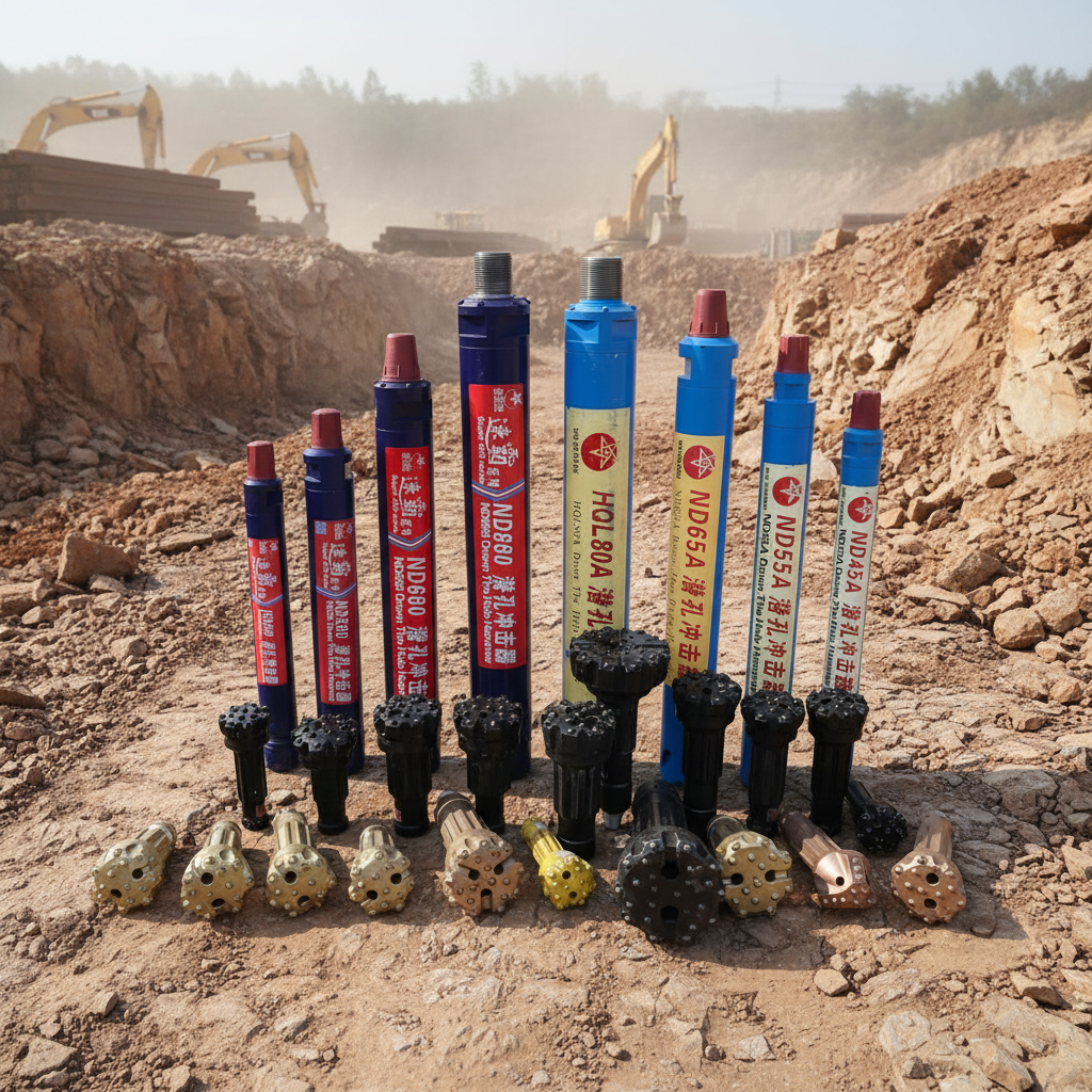 High Performance DTH Hammer For Water Well Drilling Rig Mining Rock Drilling
