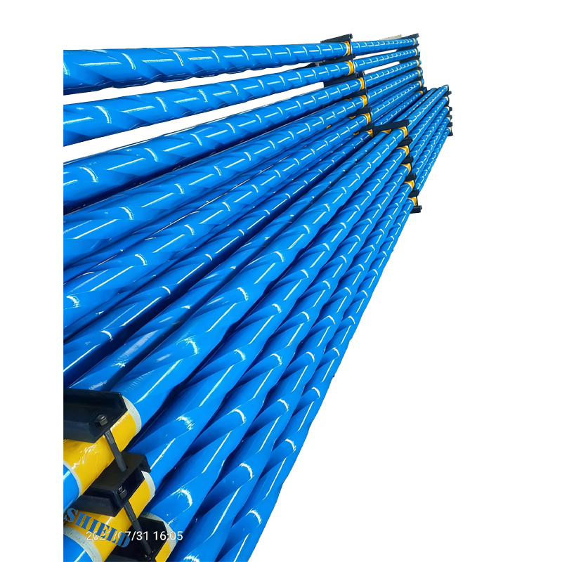 API7-1 Integral Spiral Drill Collars-Forged Well Drilling Use Drilling Tool