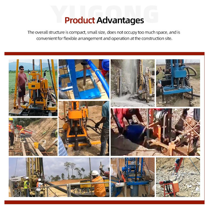 Water Drilling Machine Depth 200m 350m 500m 1000m Deep Water Well Drilling Rig For Well Drilling Machine For Sale