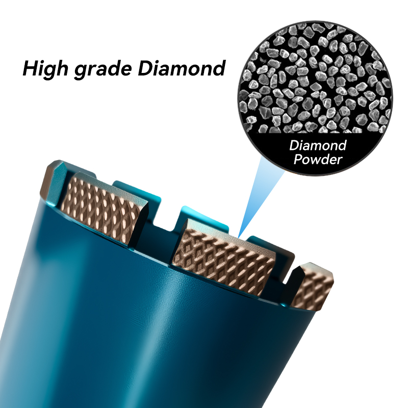 Diamond Core Drill Bit 76Mm Hole Drill Concrete Air Conditioning Walling Drilling