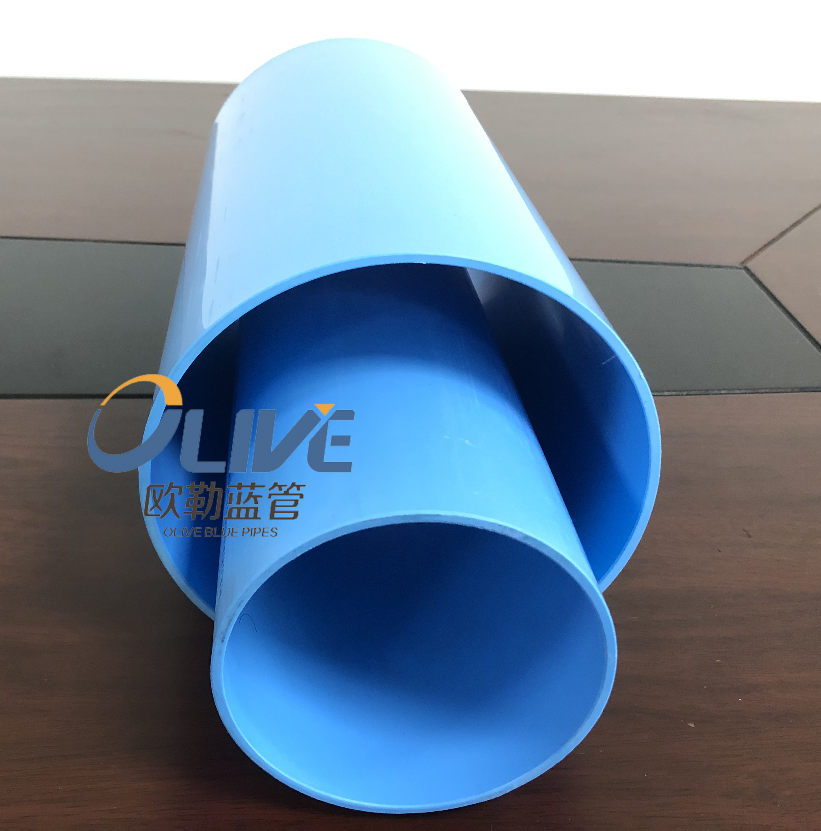 5 Inch Pvc Casing Pipe Flexible Waste Drain Pipe High Pressure Pvc Water Pipe Line for Sewer System