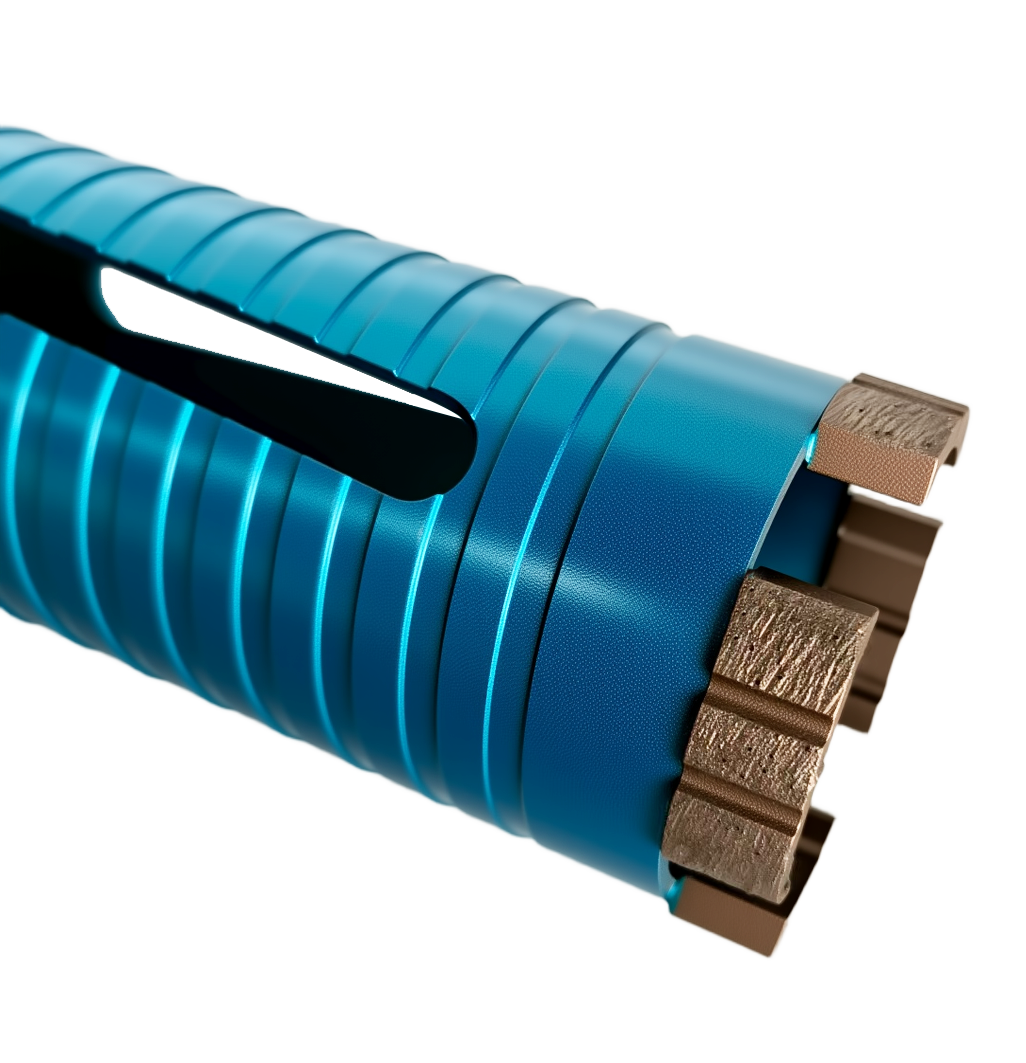 Laser Welded 63mm Dry Diamond Core Bit With SDS Plus Adapter For Precision Drilling Concrete Drill Bits