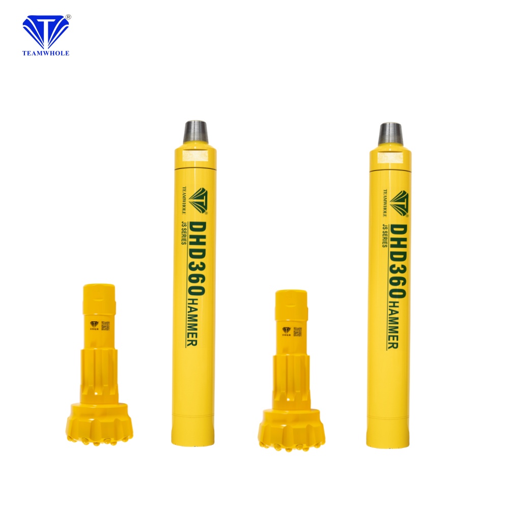 Mining Blasting Hole Drilling 6'' QL60 Hammer DTH QL 60 High Pressure Down The Hole Drilling DTH Hammers