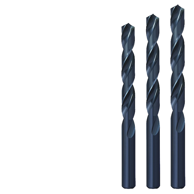 Straight Shank Tungsten Carbide Twist Drill Bit Set Black Oxide Finish for Metal Wood Concrete Drilling 6 Months