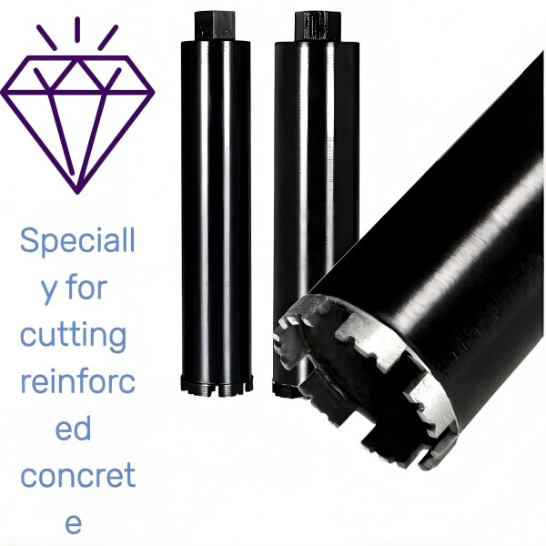 Jiu Yan Factory Direct Diamond Core Drill Bits 18-275mm For Concrete Cement Stone Coring/Drilling Hot Pressed Sintered 3-Year