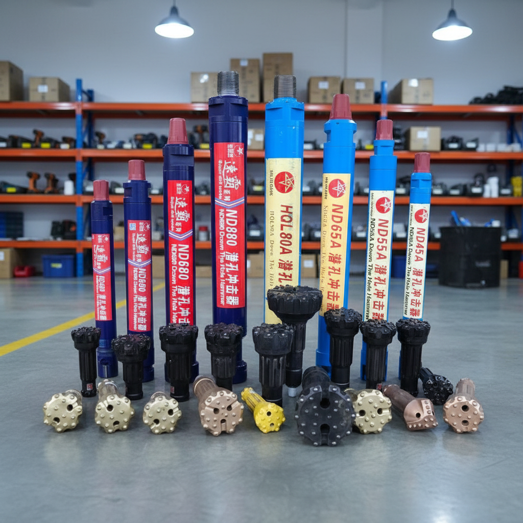 High Performance DTH Hammer For Water Well Drilling Rig Mining Rock Drilling