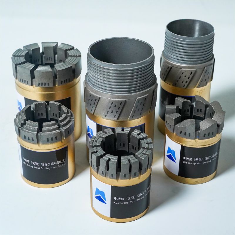 CGE Long Life Sintered Matrix Impregnated Diamond Core Bit with Optimized ROP for Abrasive Formation Drilling Tools