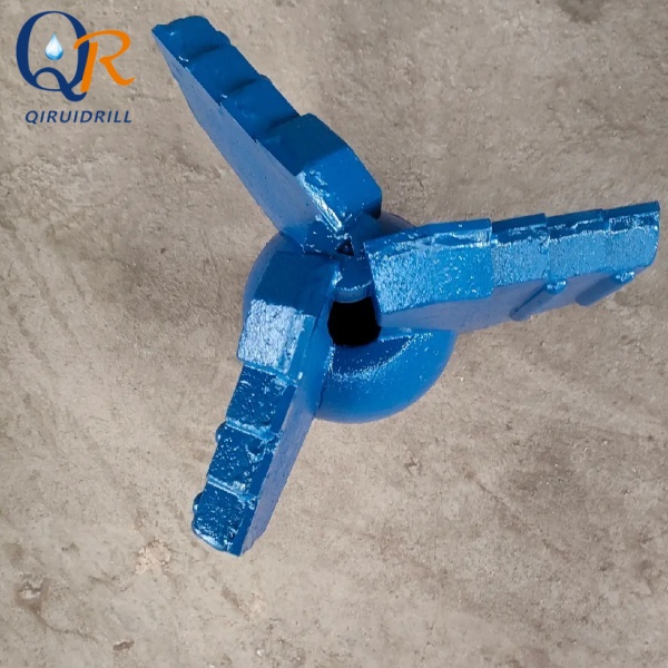 Drilling Material Three Wing Drill Bit Three Wing Alloy Drill Bit Drilling Core Free Drill Bit Octagonal Three Wing Drill Bit