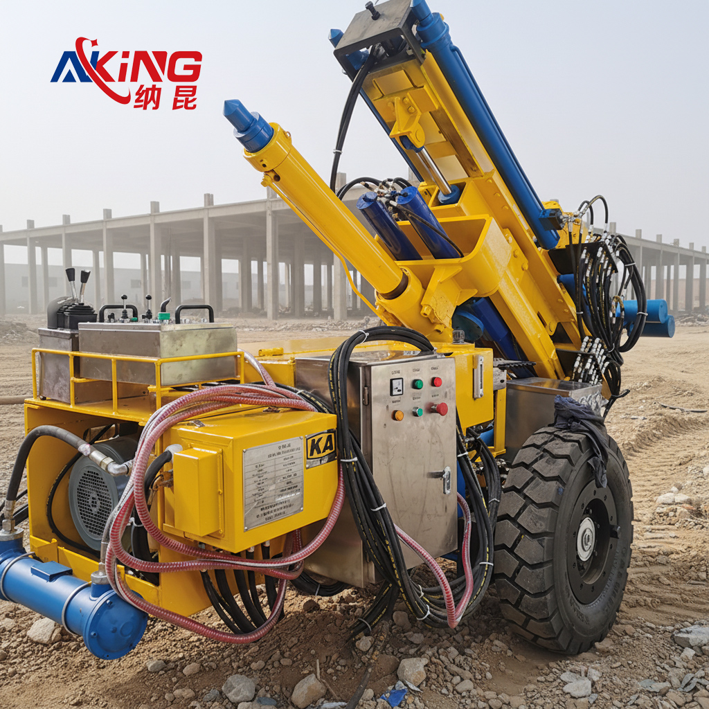 High Quality Best Price High Power Mining Down Hole DTH Drill Rig For Mining Tunnels And Water Conservancy Drilling