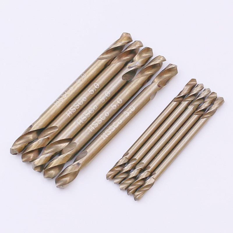 HSS Double Ended Two Head Twist Drilling Bit for Thin Sheet Drilling