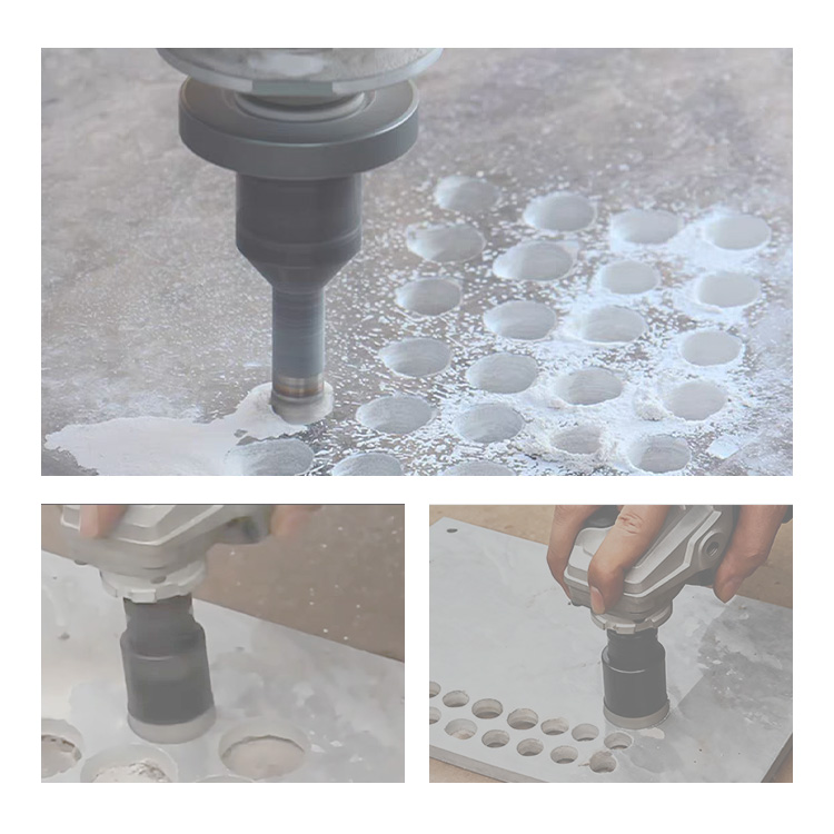 Vacuum Brazed Porcelain Tile Core Drilling Bit Diamond Drills Hole Saw Hole Cutter Diamond Drilling Bits