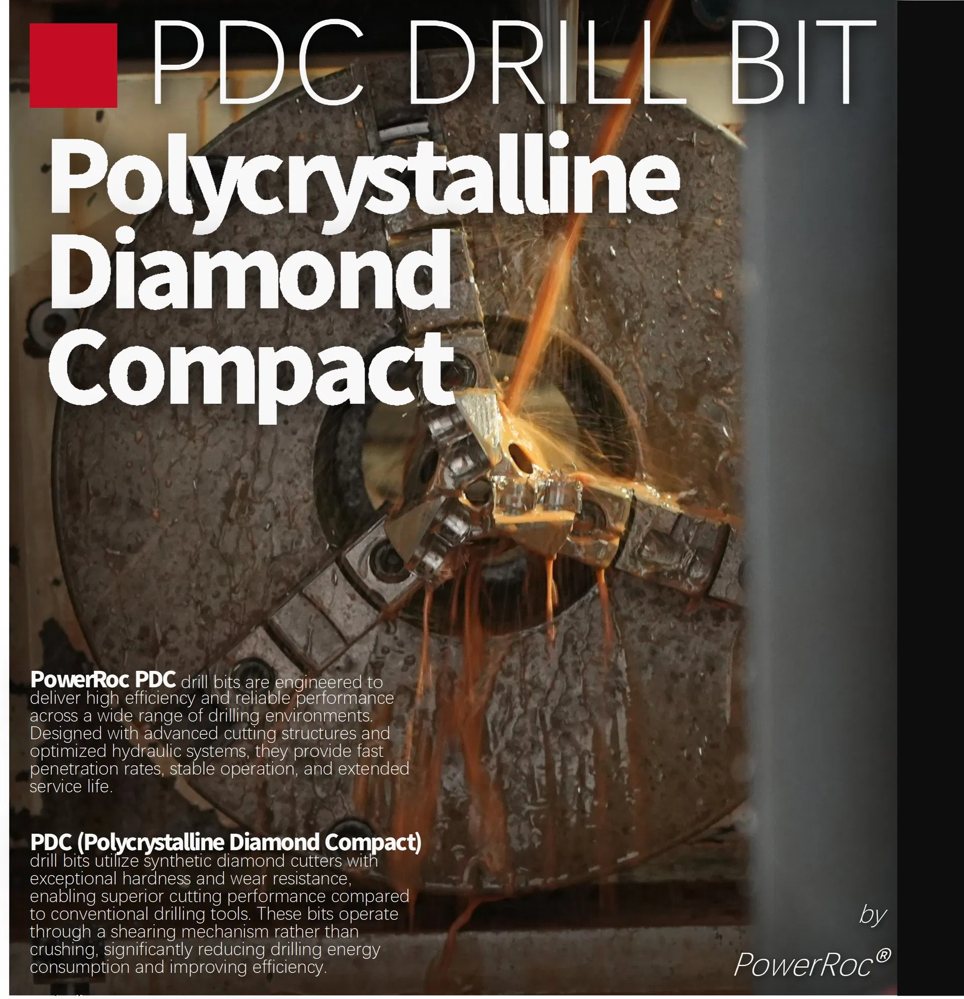 PDC Core Drill Bit