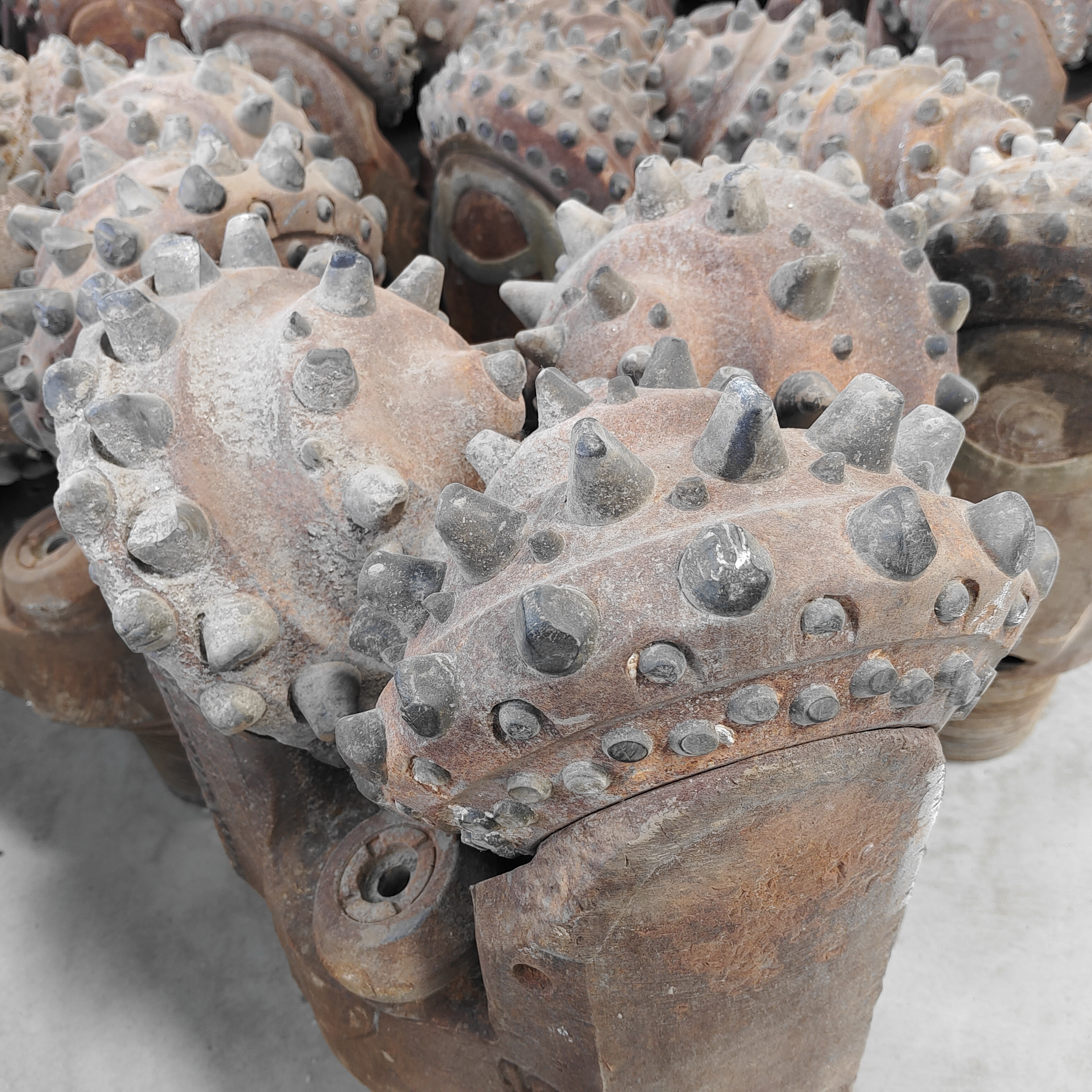 USED Best Price TCI Tricone Bits Diamond Carbide Forged Drilling Tool For Oil Water Well Rock Drilling Used Condition