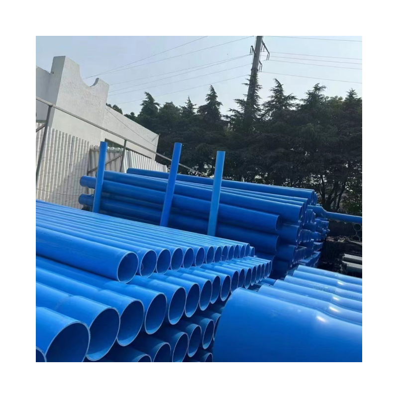 PVC Borehole Well Casing Pipe 110mm Pvc Threaded Pipe
