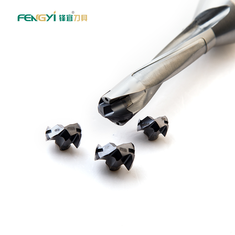 Fengyi Customized Step Drill Bit Set Drill Tip Indexable Inserts Standard Drilling Head