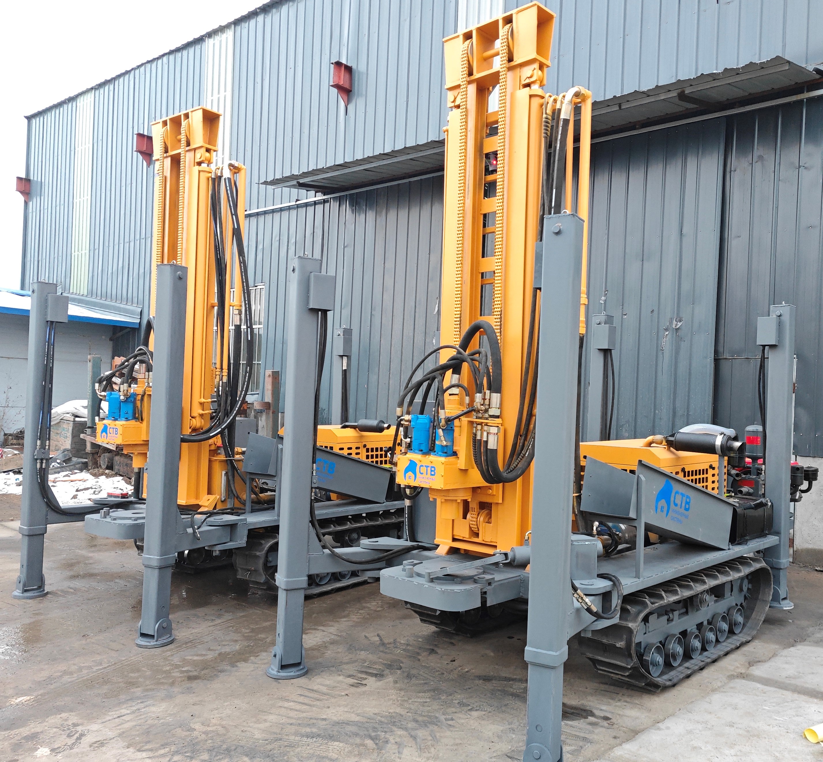 hammer Drill Machine Pneumatic DTH Crawler Drilling Rig Drilling Rock And Stone