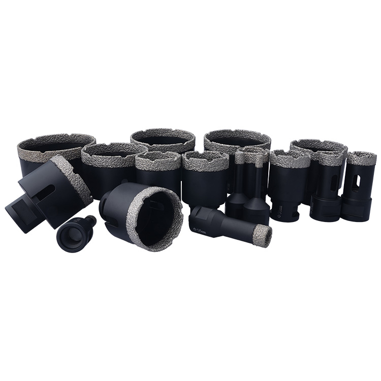 Vacuum Brazed Porcelain Tile Core Drilling Bit Diamond Drills Hole Saw Hole Cutter Diamond Drilling Bits