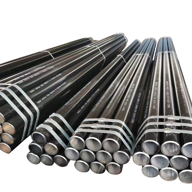 A36 A53 SA106 GR7 St37 St52 Seamless Casing Steel Pipe API 5L ASTM A106 A53 GR.B SCH40 Black Steel Tube for Gas Oil Pipeline