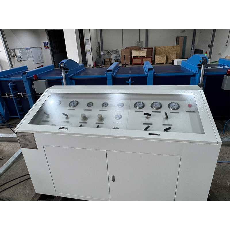 High Pressure Testing Bay for Tools Valves and Joints for Safety