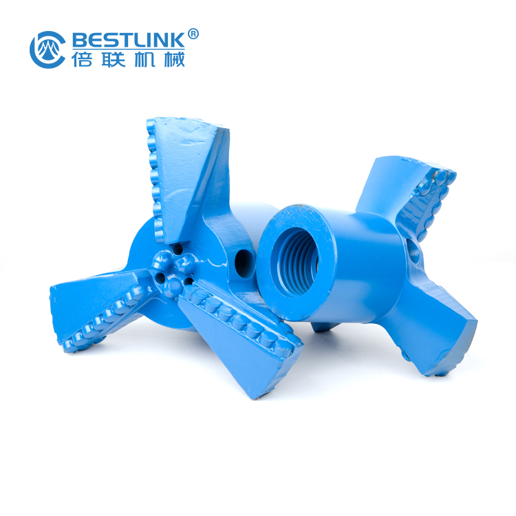 PDC Drag Bit, Non-Core Drilling Bit, for Water Well Drilling, Borehole Drilling