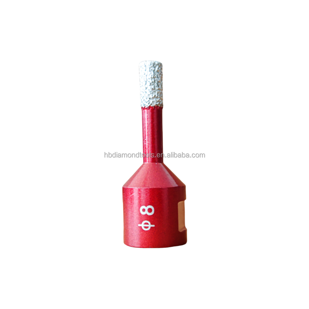 10mm Vacuum Brazed Diamond Core Drill Bit for Stone Granite Marble Ceramic Tile