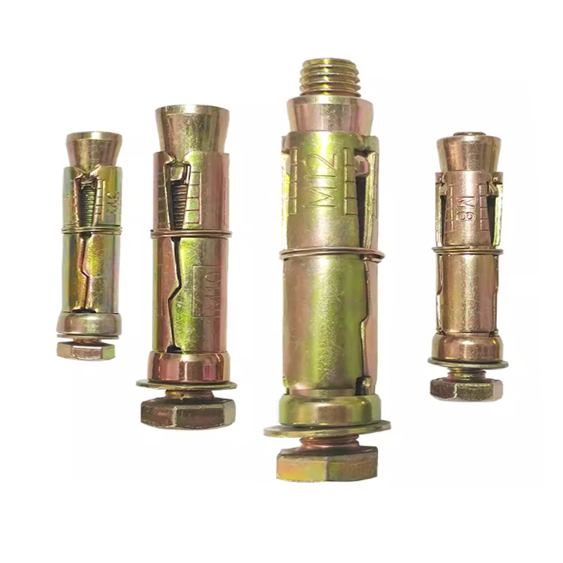 Stainless Steel Galvanized Hook Fix Sleeve Drop In Anchor Wedge Heavy Expansion Concrete Dyna Anchor Bolt With Nylon Anchor Nut