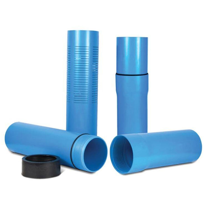 Fast Delivery Upvc Casing and Riser Pipe 125 200 140mm Pvc Well Pipe with Threaded End Astm 10inch Sch40 Drill Tube Slotted