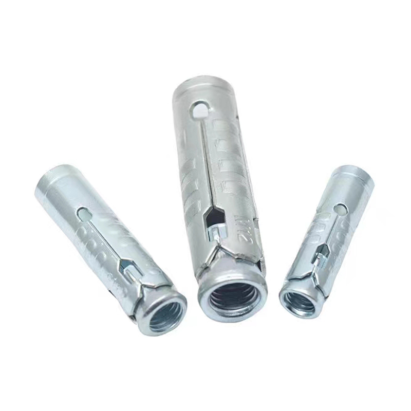M12 M14 M18 Galvanized Carbon Steel Grade 4.8 8.8 10.9 12.9 Yellow Blue Zinc Plated 3PCS 4PCS Shield Anchor Fasteners Fix Bolt