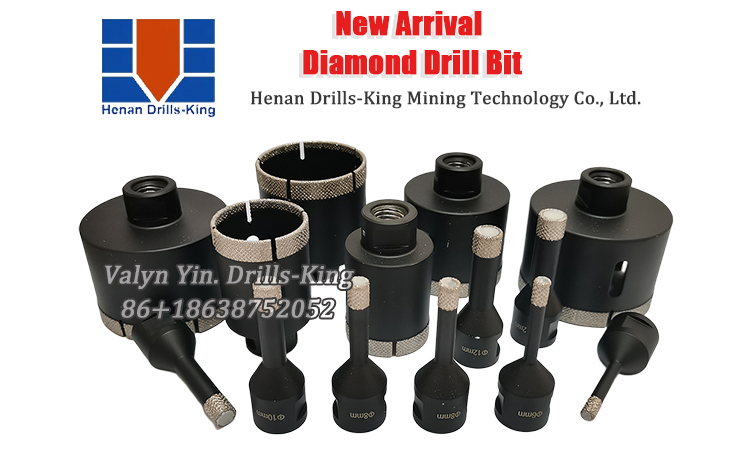 Vacuum Brazed Diamond Drill Bits