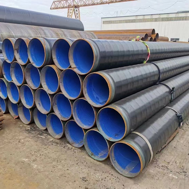 Anti-Corrosive Spiral Welded Steel Pipes 3 Layer Pe Coating Seamless Steel Pipe Corrosion Resistant Casing Series Pipes