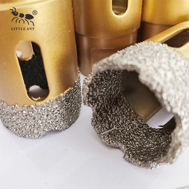 Diamond Vacuum Brazed Best Quality Hole Saw Drill Bit Cutter For Tile Porcelain Marble Stone Drilling