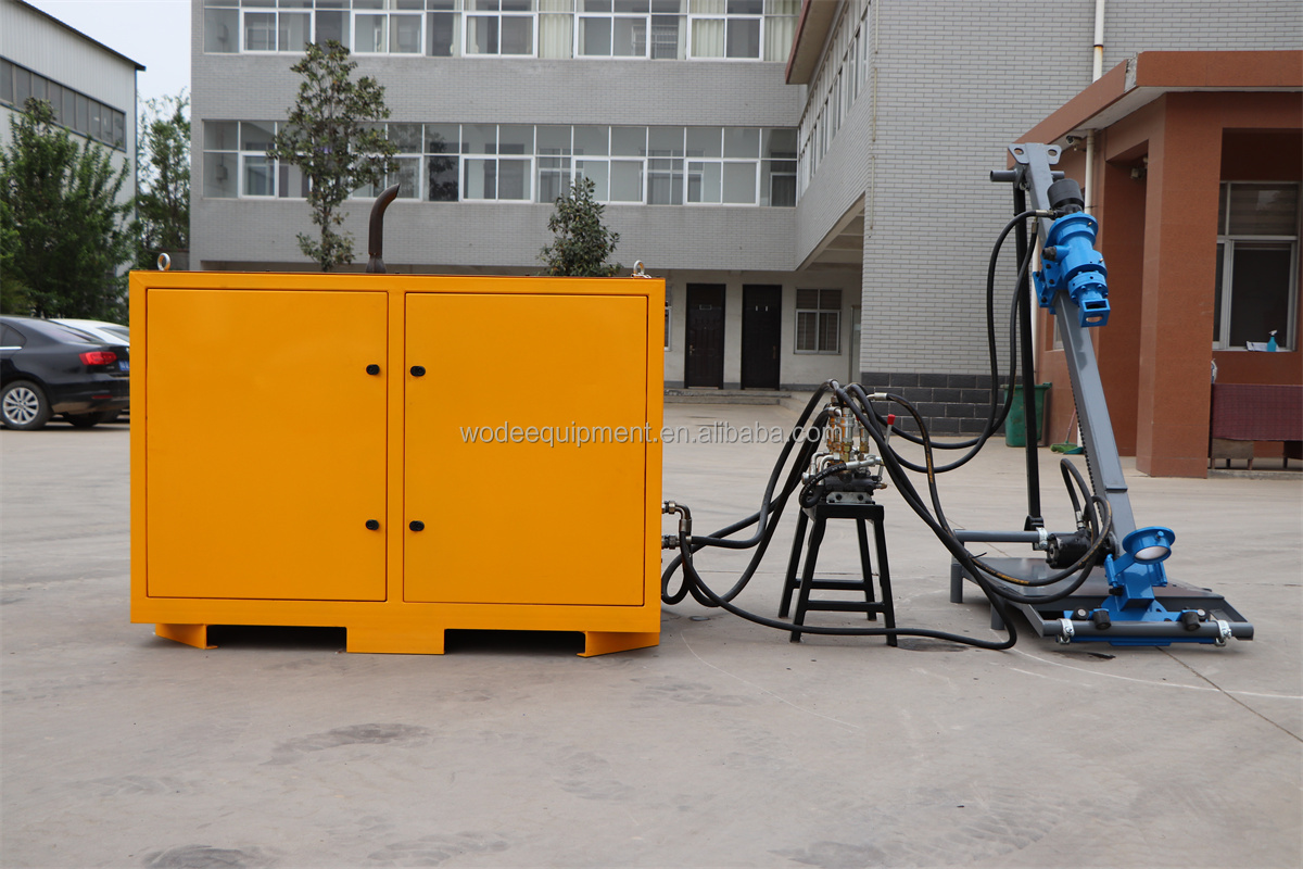 HWPD100H Super Lightweight Portable Hydraulic Chain Feed Drilling Machine For Exploratory Drilling