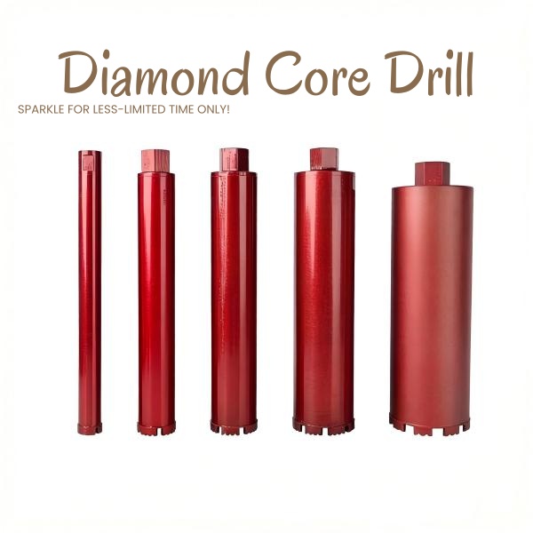 Jiu Yan Factory Direct Diamond Core Drill Bits 18-275mm For Concrete Cement Stone Coring/Drilling Hot Pressed Sintered 3-Year