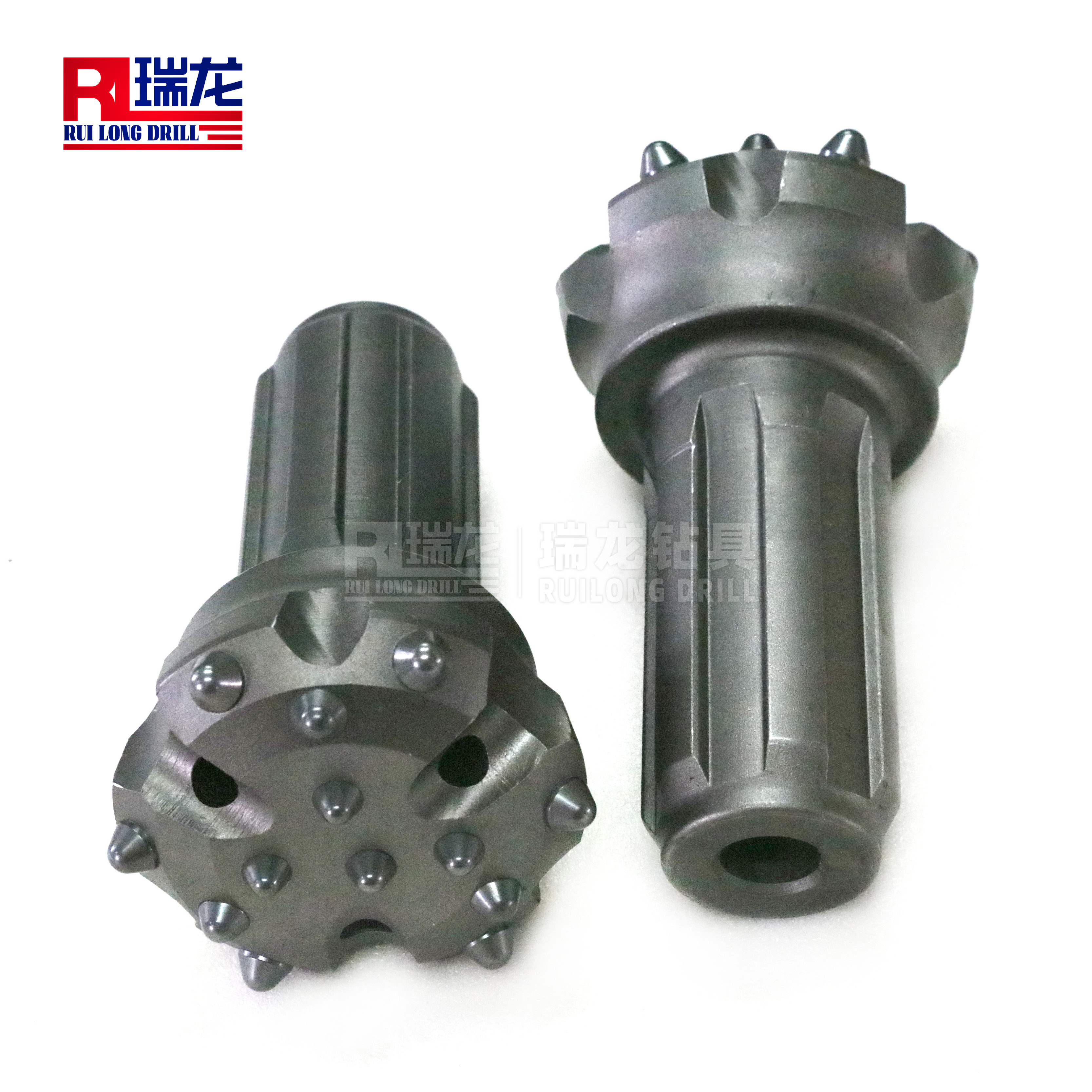 5 Inch DTH Hammer Drill Bit For Hard Rock Quarrying And Deep Water Well Drilling