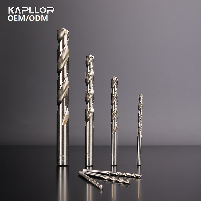 Industrial Grade Silver High-speed Steel Tungsten Steel Coated 6mm Shank Bright Finish Twist Drill Bit