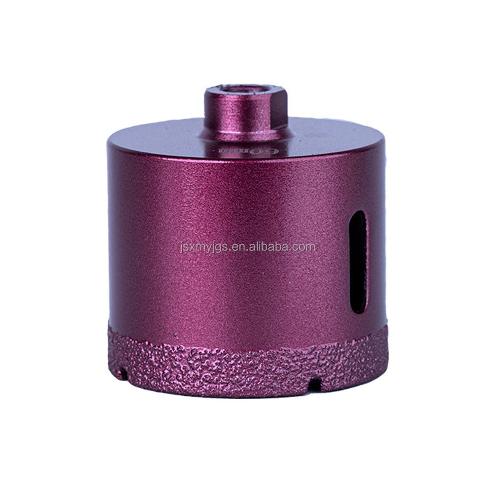 High Quality M10 Purple Series Diamond Core Drill Bit Is Suitable for Tile Drilling Decoration Processing