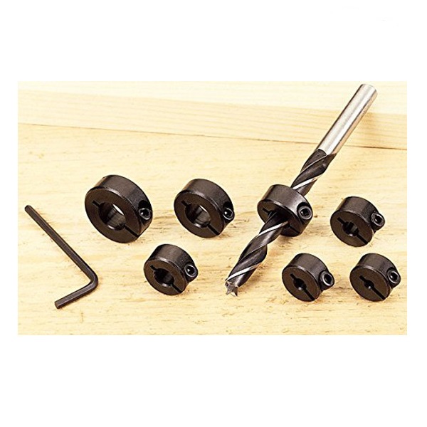 Adjustable Depth Drill Stop Collar
