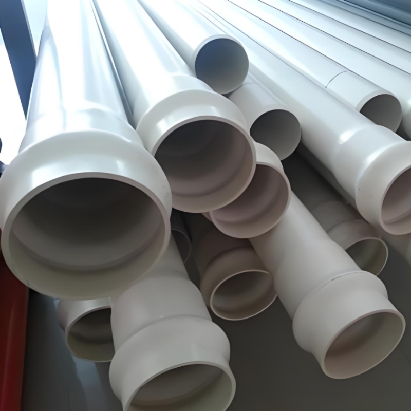 High-Pressure PVC Well Thread Casing And Screen Pipes In Sizes 110 140 160 125 160 225
