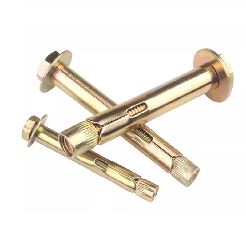 Stainless Steel Galvanized Hook Fix Sleeve Drop In Anchor Wedge Heavy Expansion Concrete Dyna Anchor Bolt With Nylon Anchor Nut