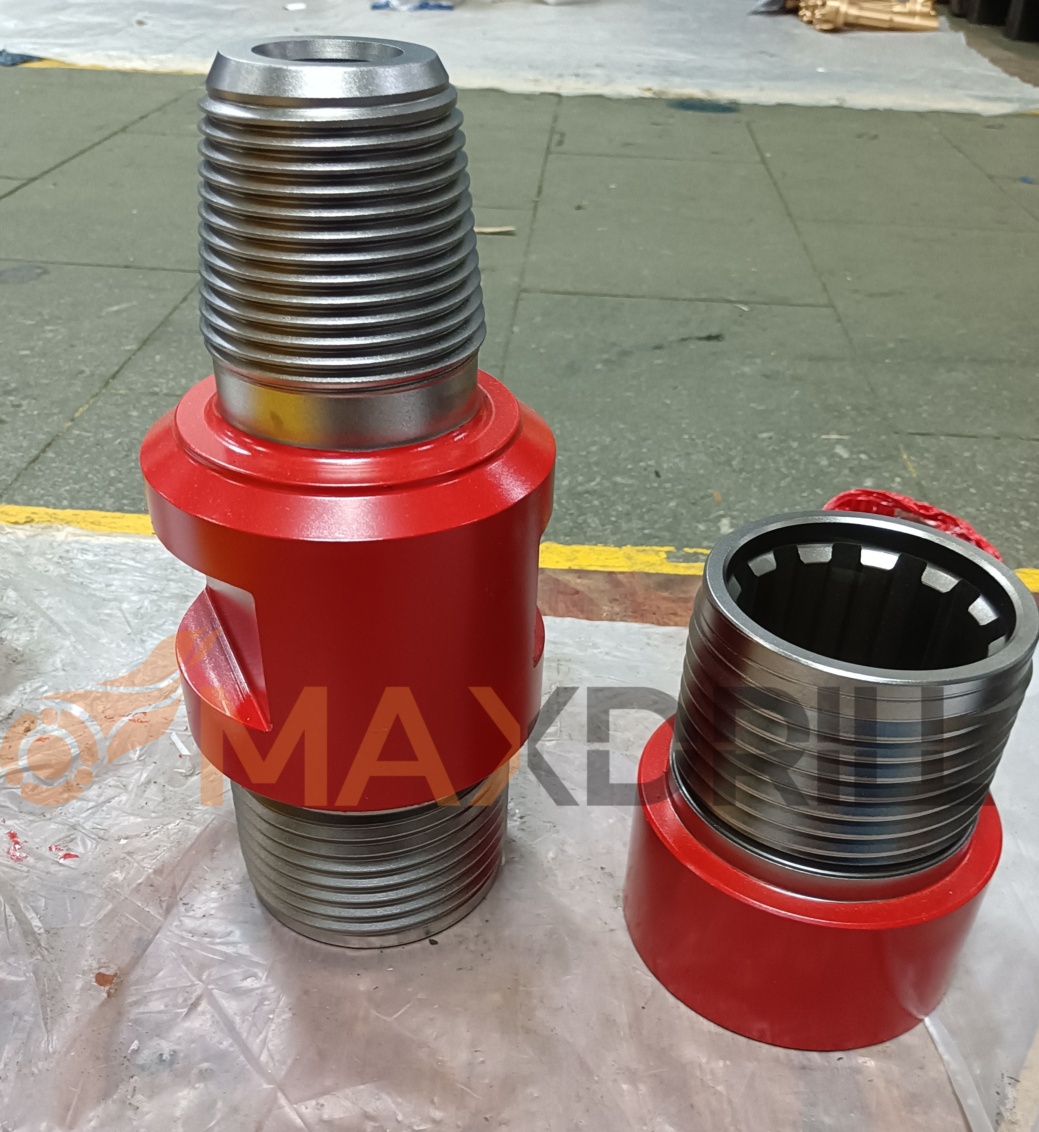 DTH Hammer 10 Inches by Maxdrill for Bit Shank SD10 Down the Hole Hammer for Surface Drilling, Water Well Drilling MSD10