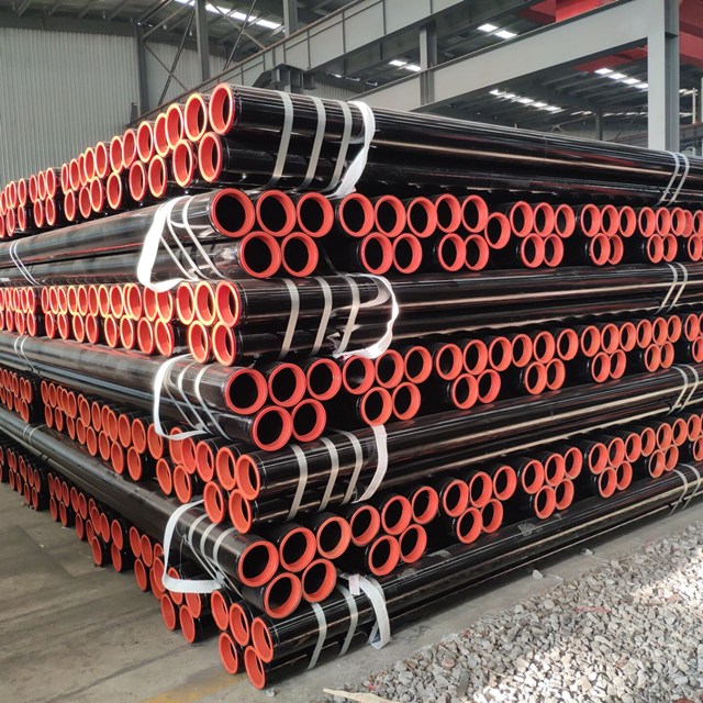 Anti-Corrosive Spiral Welded Steel Pipes 3 Layer Pe Coating Seamless Steel Pipe Corrosion Resistant Casing Series Pipes