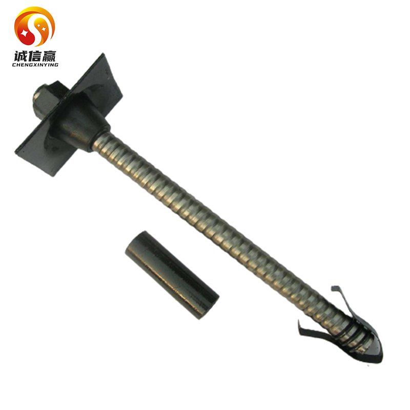 R32S Self Drilling Anchor System Carbon Steel Anchor Bolt for Tunneling Mining Roof Bolting