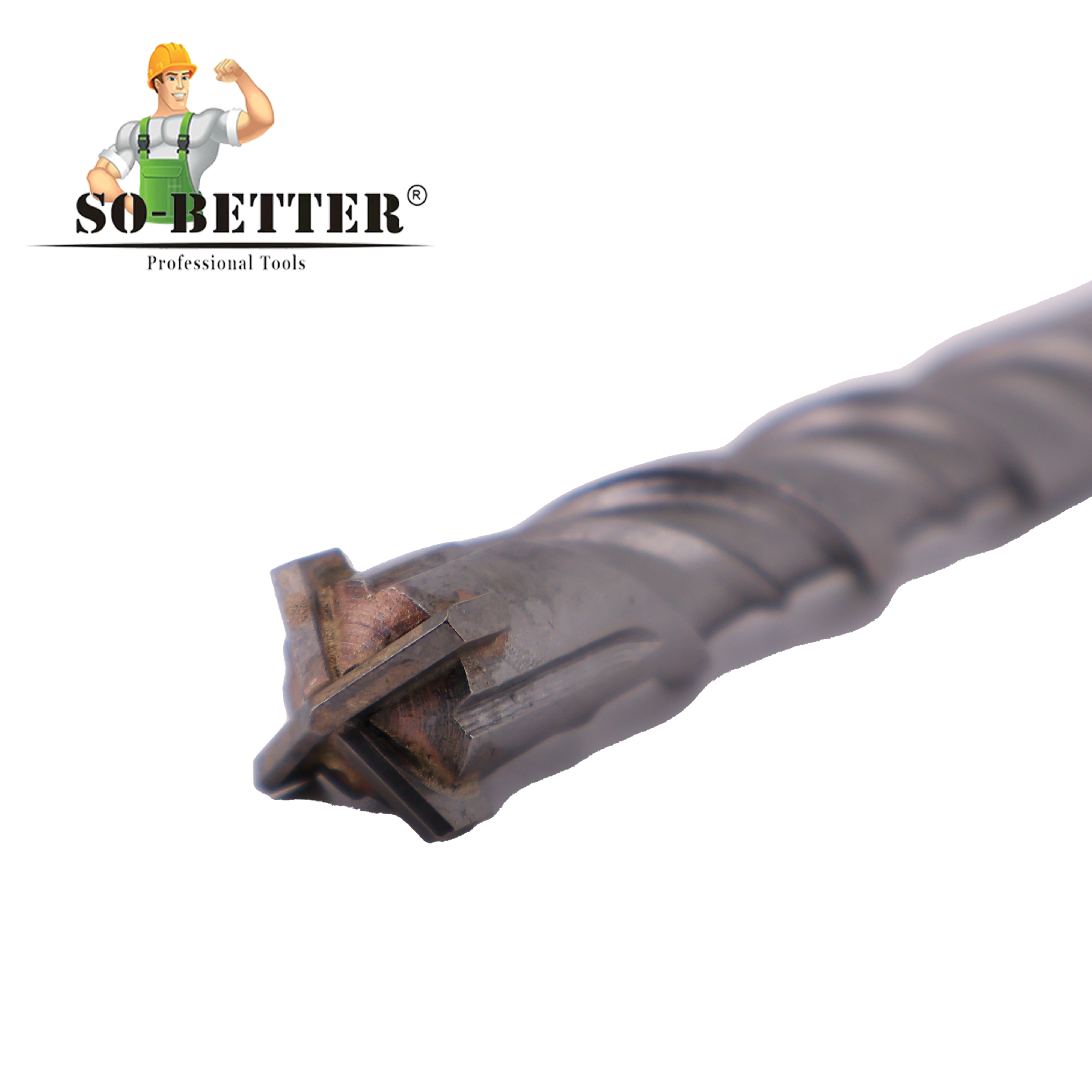 Electric Hammer Drills Cross Tips SDS Plus For Concrete Stone Working